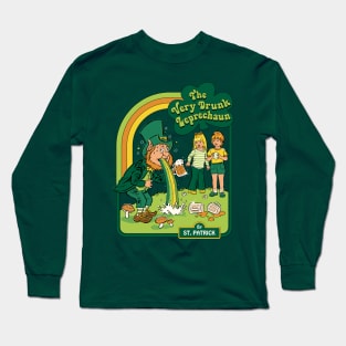 The Very Drunk Leprechaun Long Sleeve T-Shirt